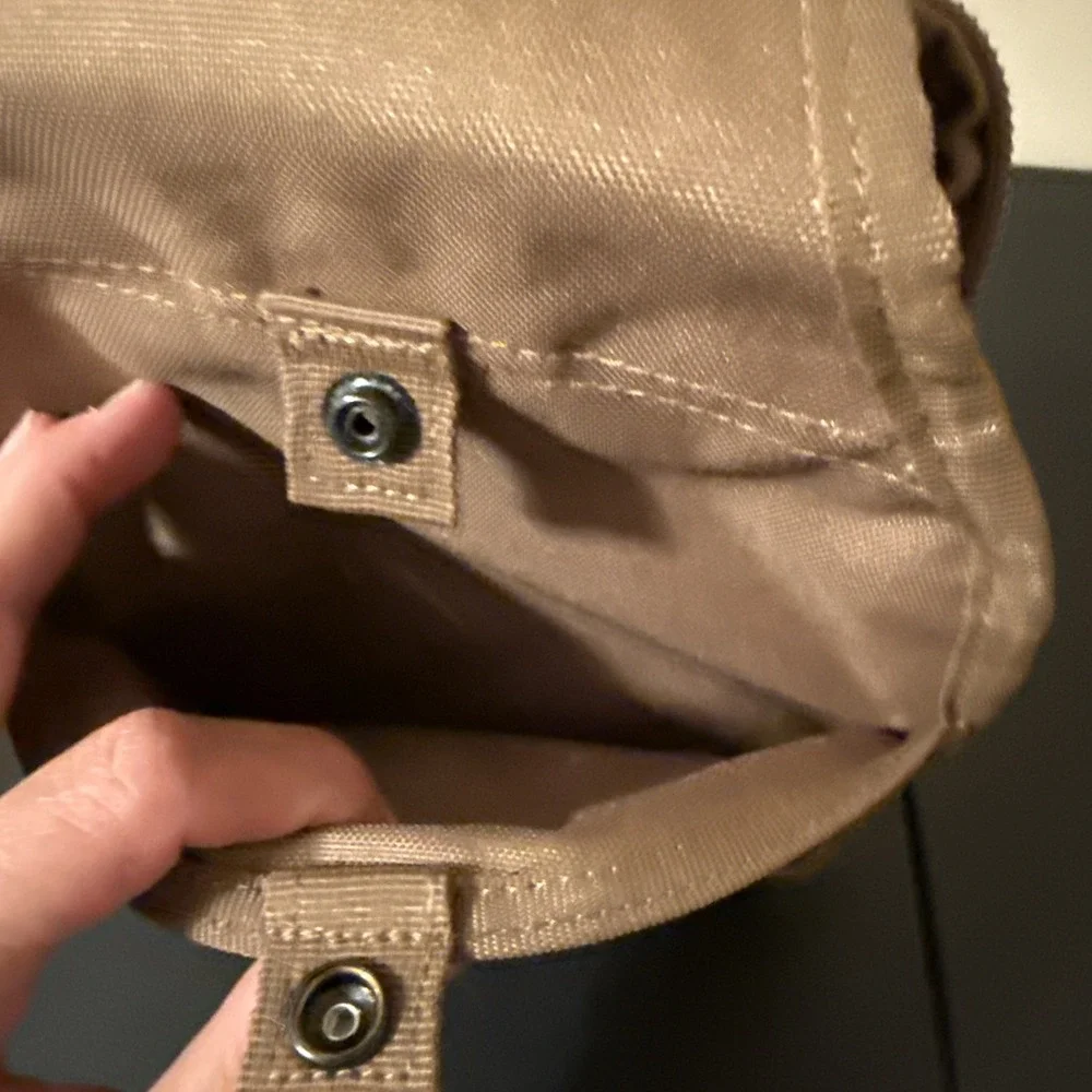 Wolf Tactical Cross Bag- Brown -Very Good Condition-Except For Initial Inside